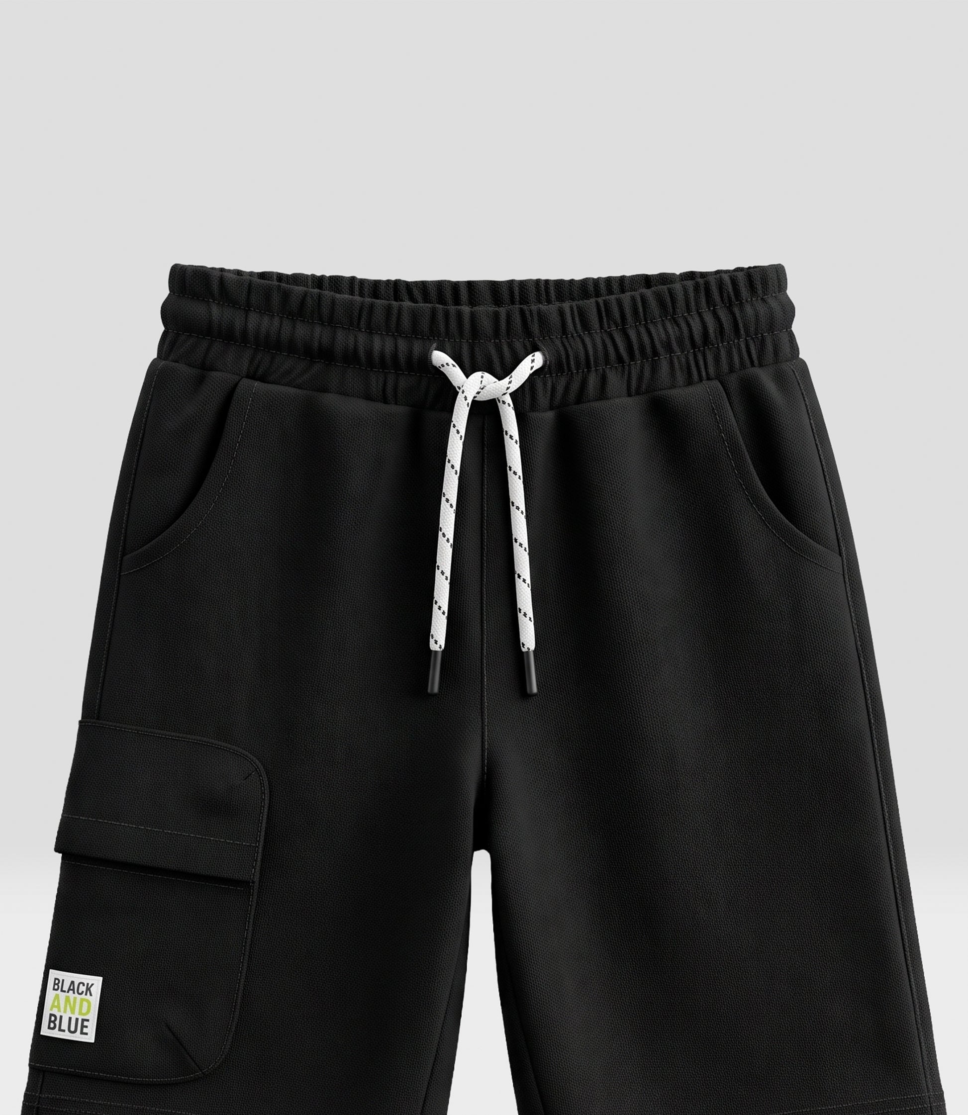 Bermuda niño cargo 2 años / Negro