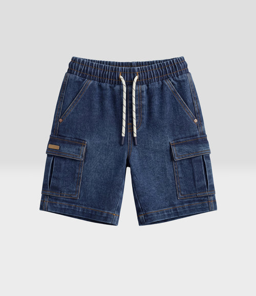 Bermuda niño cargo 2 años / Azul