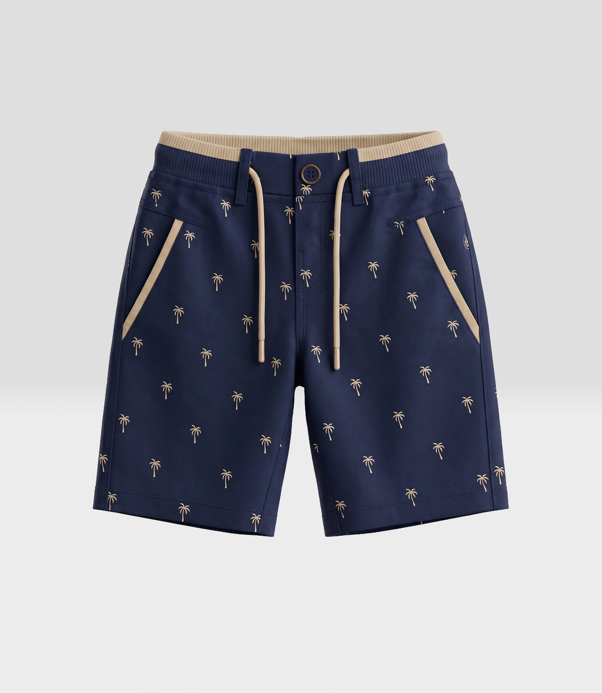 Bermuda niño print 2 años / Azul Marino
