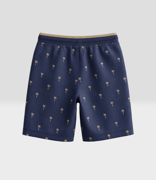 Bermuda niño print 2 años / Azul Marino