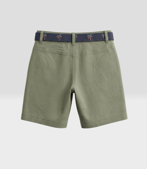 Bermuda niño con cinturón 2 años / Verde