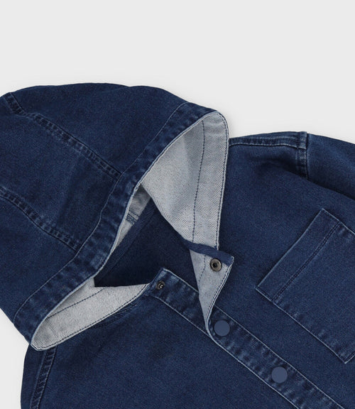 Camisa niño con gorro 2 años / Azul Marino