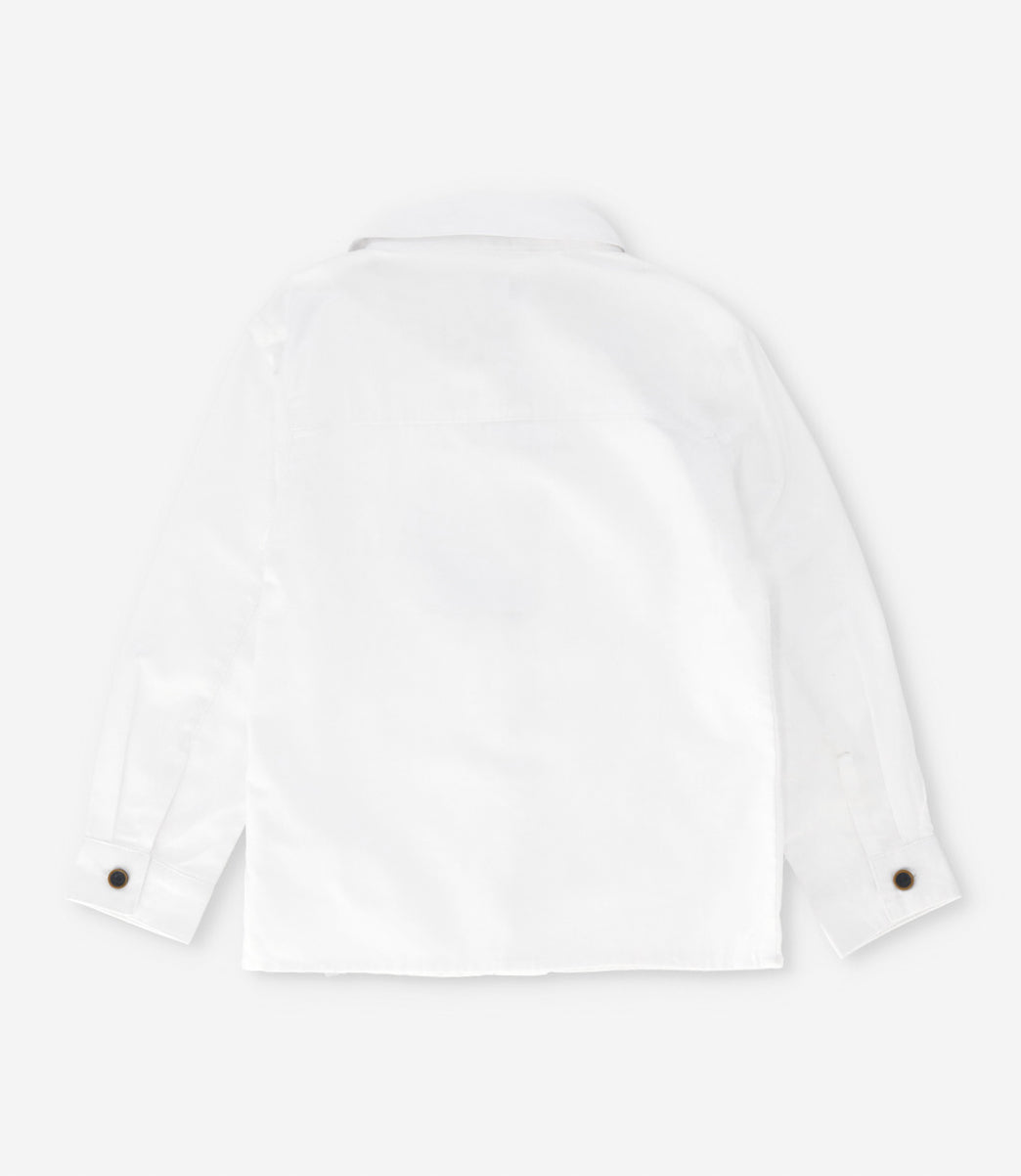 Camisa niño básica 2 años / Blanco