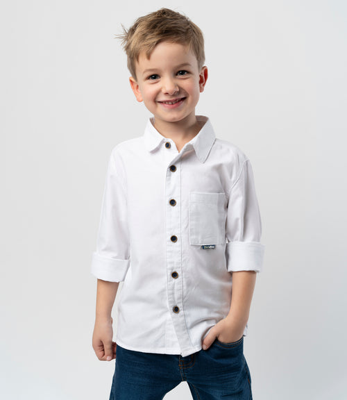 Camisa niño básica 2 años / Blanco