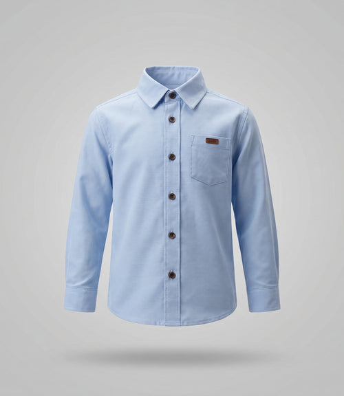 Camisa niño básica 2 años / Celeste