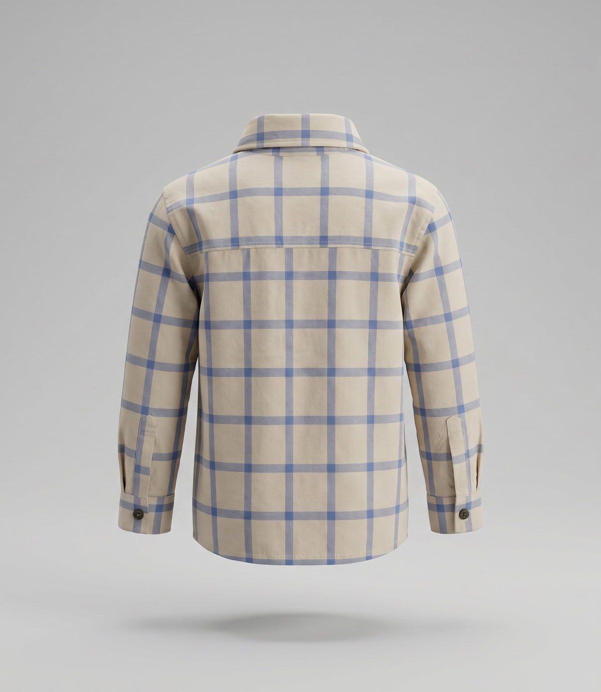 Camisa niño cuadrillé 2 años / Crudo