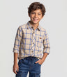 Camisa niño cuadrillé