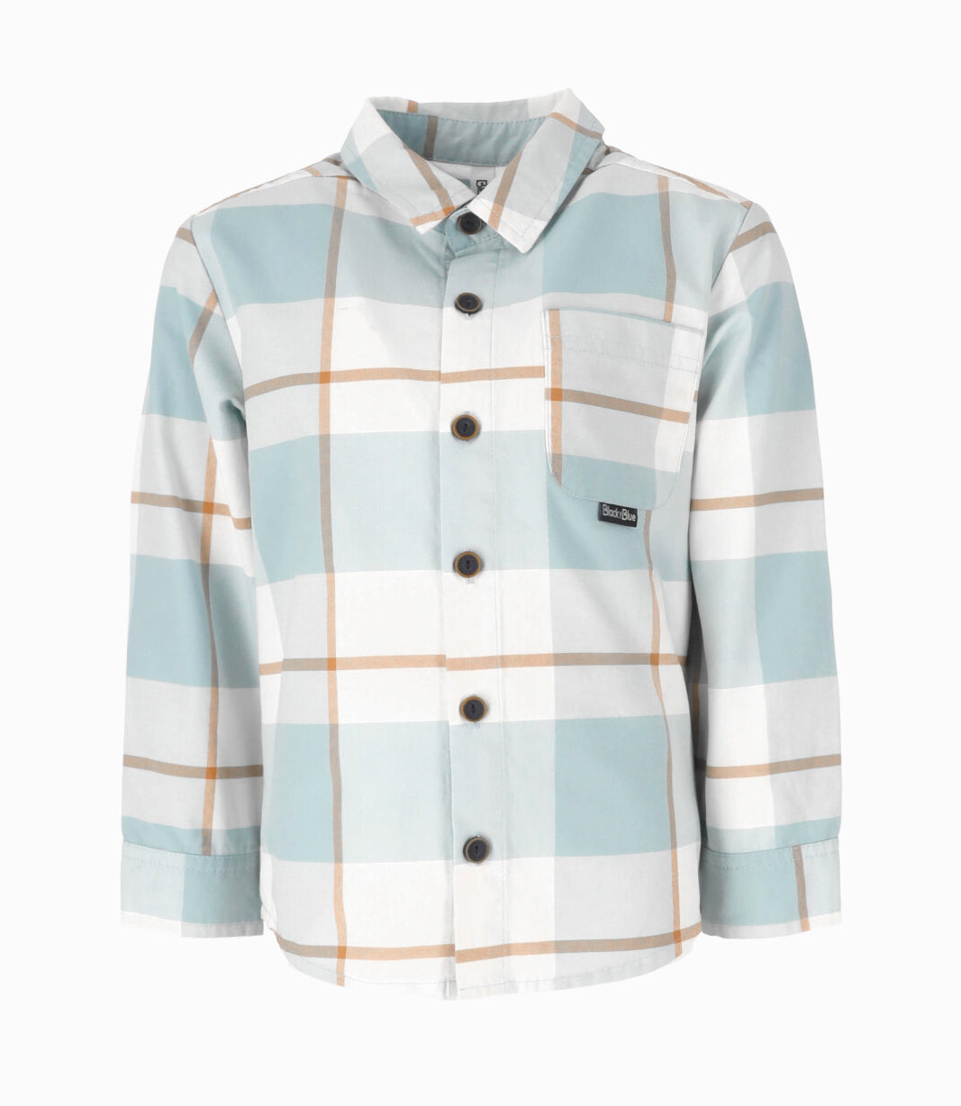 Camisa niño cuadrillé 2 años / Celeste
