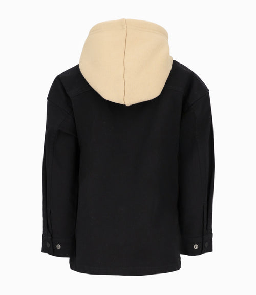 Camisa niño con gorro 2 años / Negro