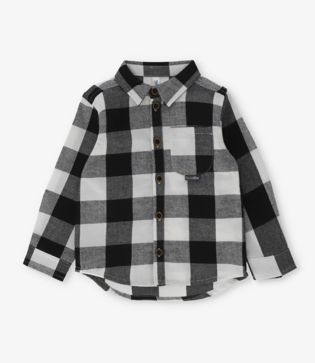 Camisa niño cuadrillé 2 años / Crudo