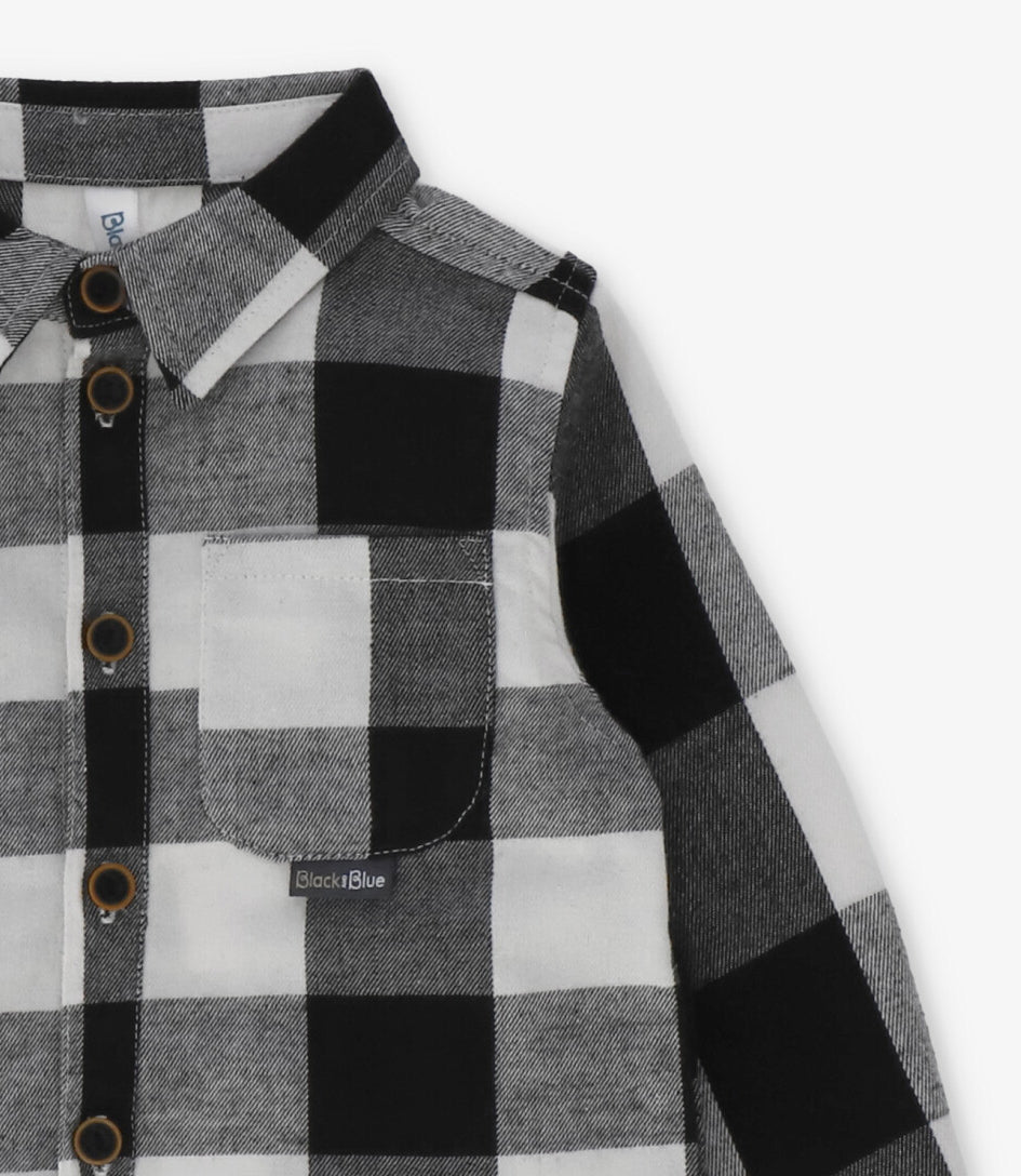 Camisa niño cuadrillé 2 años / Crudo