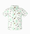 Camisa Niño Con Palmeras