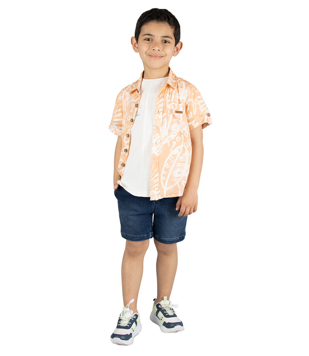 Camisa Niño Guayabera