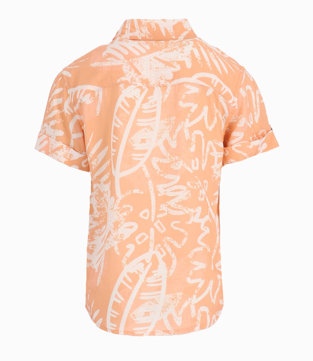 Camisa Niño Guayabera 2 años / Naranjo