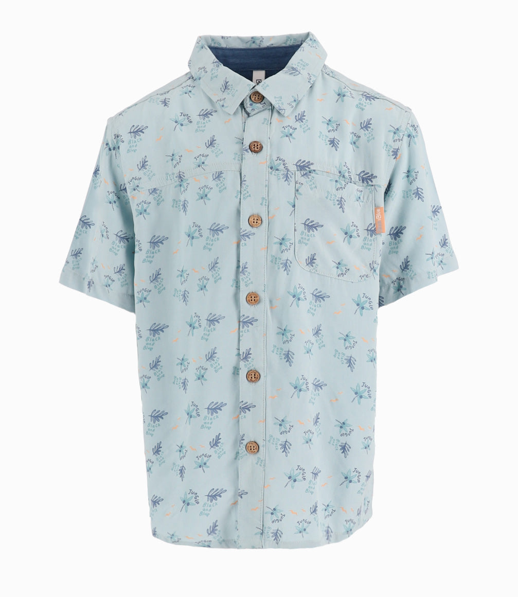 Camisa Niño Guayabera 2 años / Menta