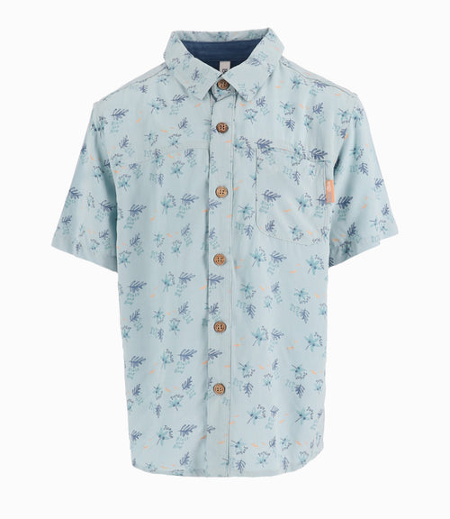 Camisa Niño Guayabera 2 años / Menta