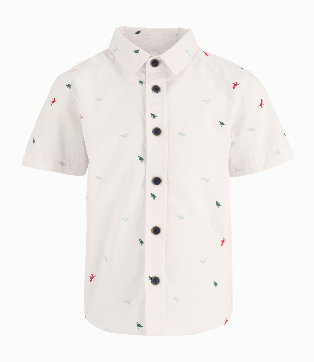 Camisa Niño Con Dinosaurios