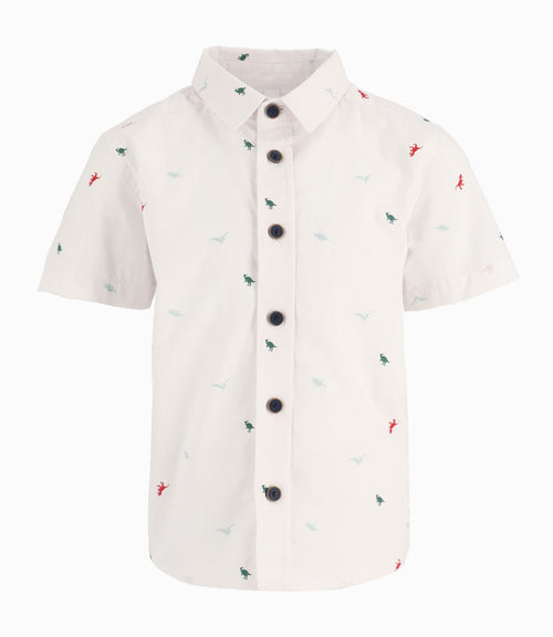 Camisa Niño Con Dinosaurios