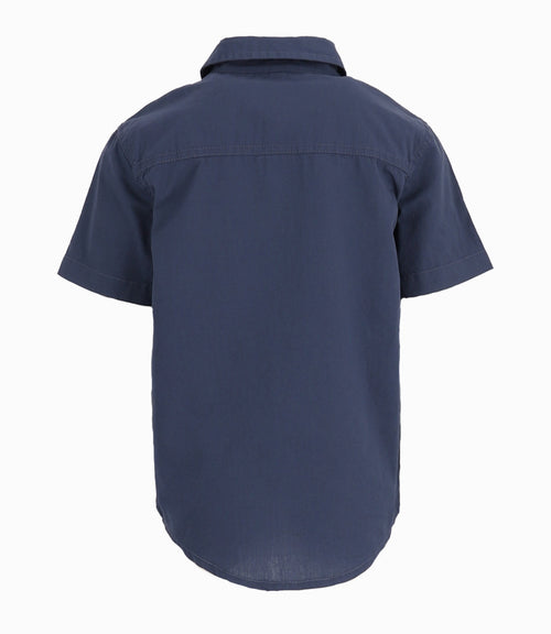 Camisa Niño Con Suspensores 2 años / Azul Marino
