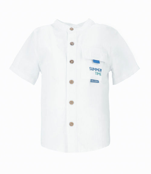 Camisa niño basica 2 años / Blanco