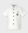 Camisa niño con bolsillo
