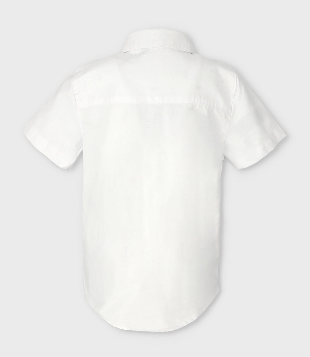 [ERROR FOTO] Camisa niño con bolsillo 2 años / Blanco