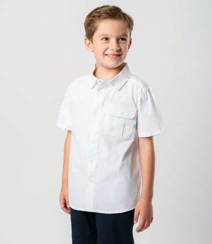 Camisa niño con bolsillo