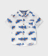 Camisa niño con tiburones