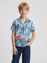 Camisa niño con hojas