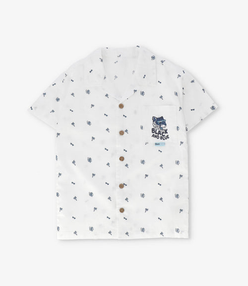 Camisa niño con diseño 2 años / Crudo