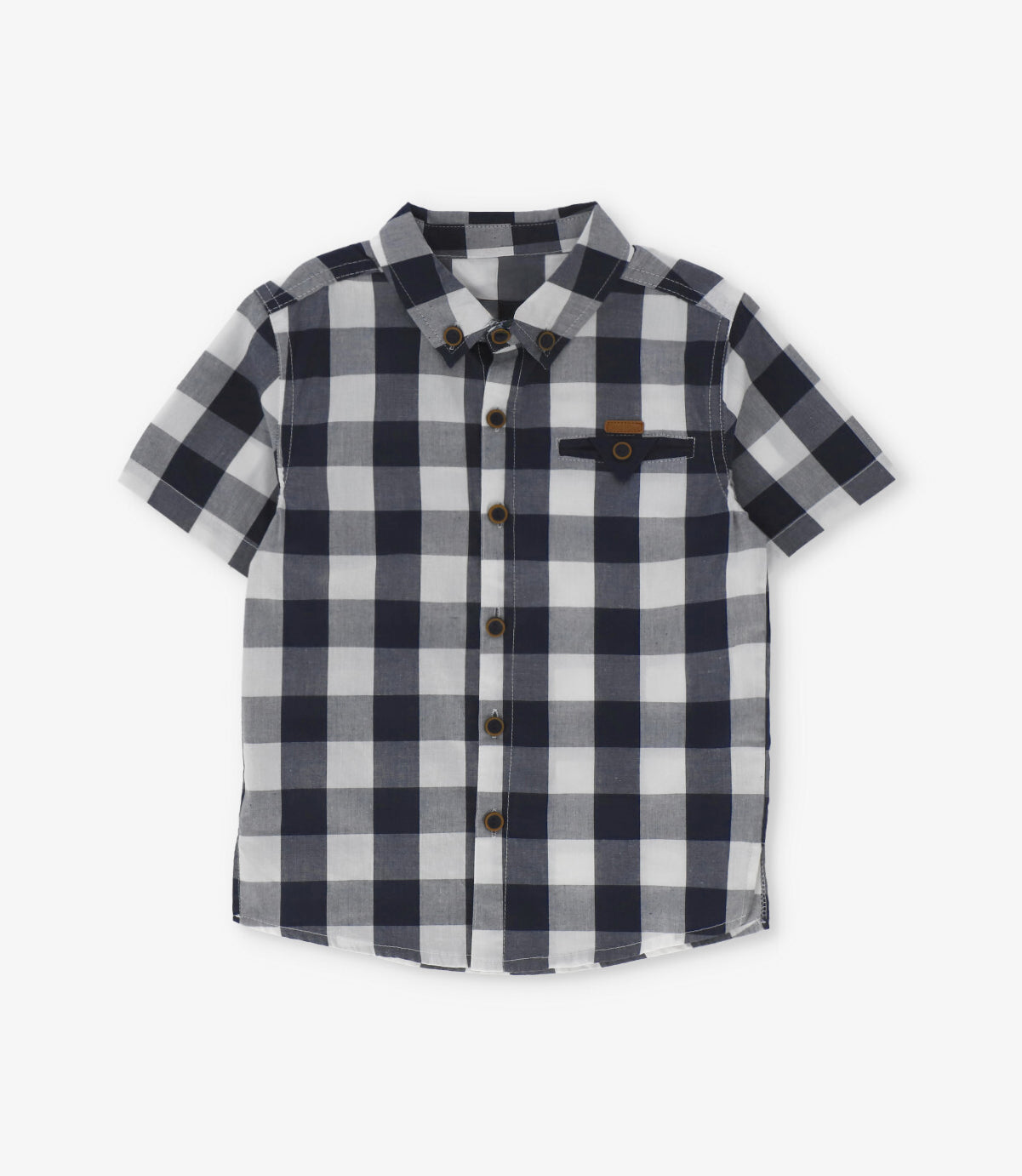 Camisa niño con cuadros 2 años / Azul Marino