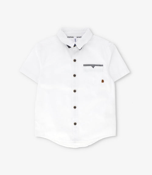 Camisa niño con humita 2 años / Blanco