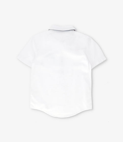 Camisa niño con humita 2 años / Blanco