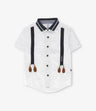 Camisa niño con suspensores