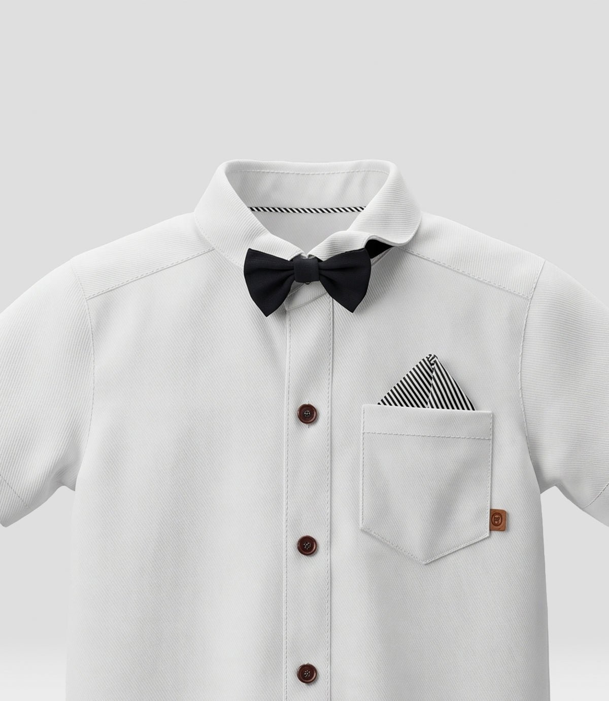 Camisa niño con humita 2 años / Blanco