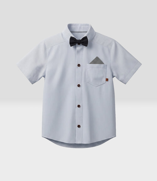 Camisa niño con humita 2 años / Celeste