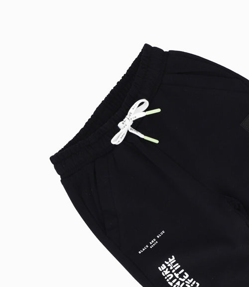 Pantalón Buzo niño jogger 2 años / Negro