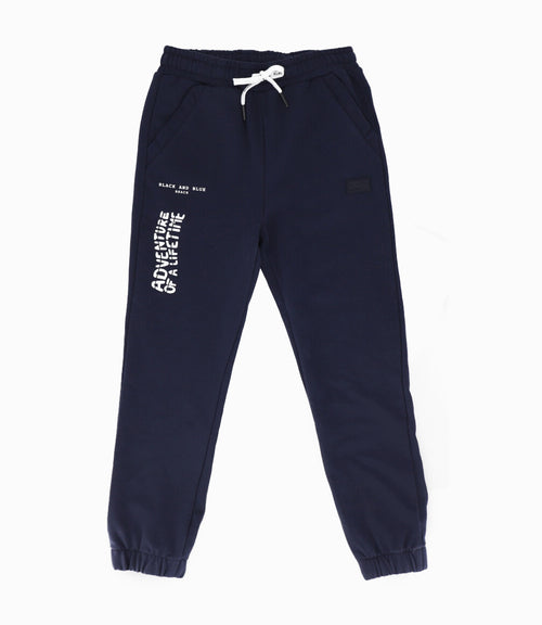 Pantalón Buzo niño jogger 2 años / Azul Marino