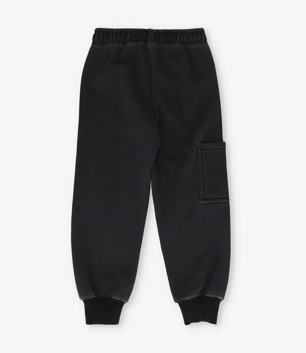 Pantalón de buzo niño jogger 2 años / Negro