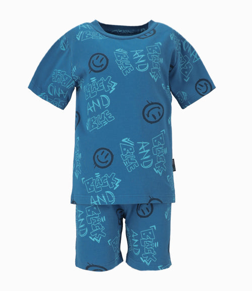 Pijama niño estampado 2 años / Azul Marino