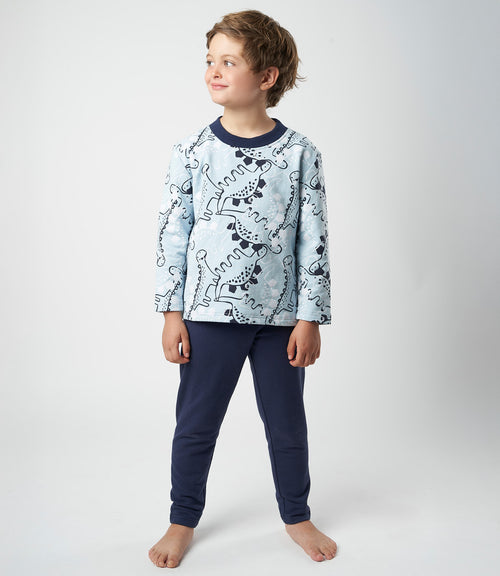 Pijama niño de dinosaurios 2 años / Menta