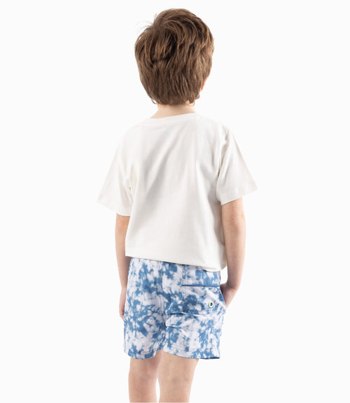 Bermuda Traje De Baño Niño Tie Dye 2 años / Azul Marino