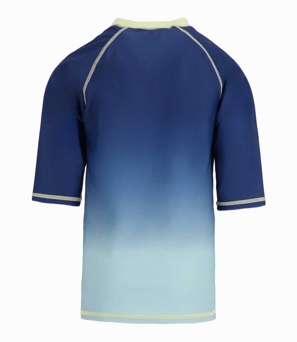 Polera Traje De Baño Niño Con Estampado 2 años / Azul Marino