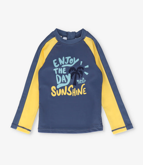 Traje de baño niño polera 2 años / Azul