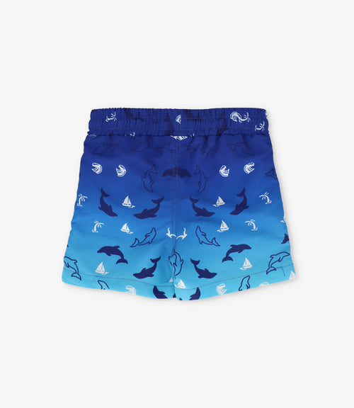 Traje de baño niño short 2 años / Azul