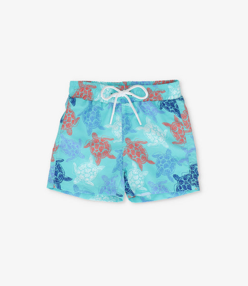 Traje de baño niño short 2 años / Menta