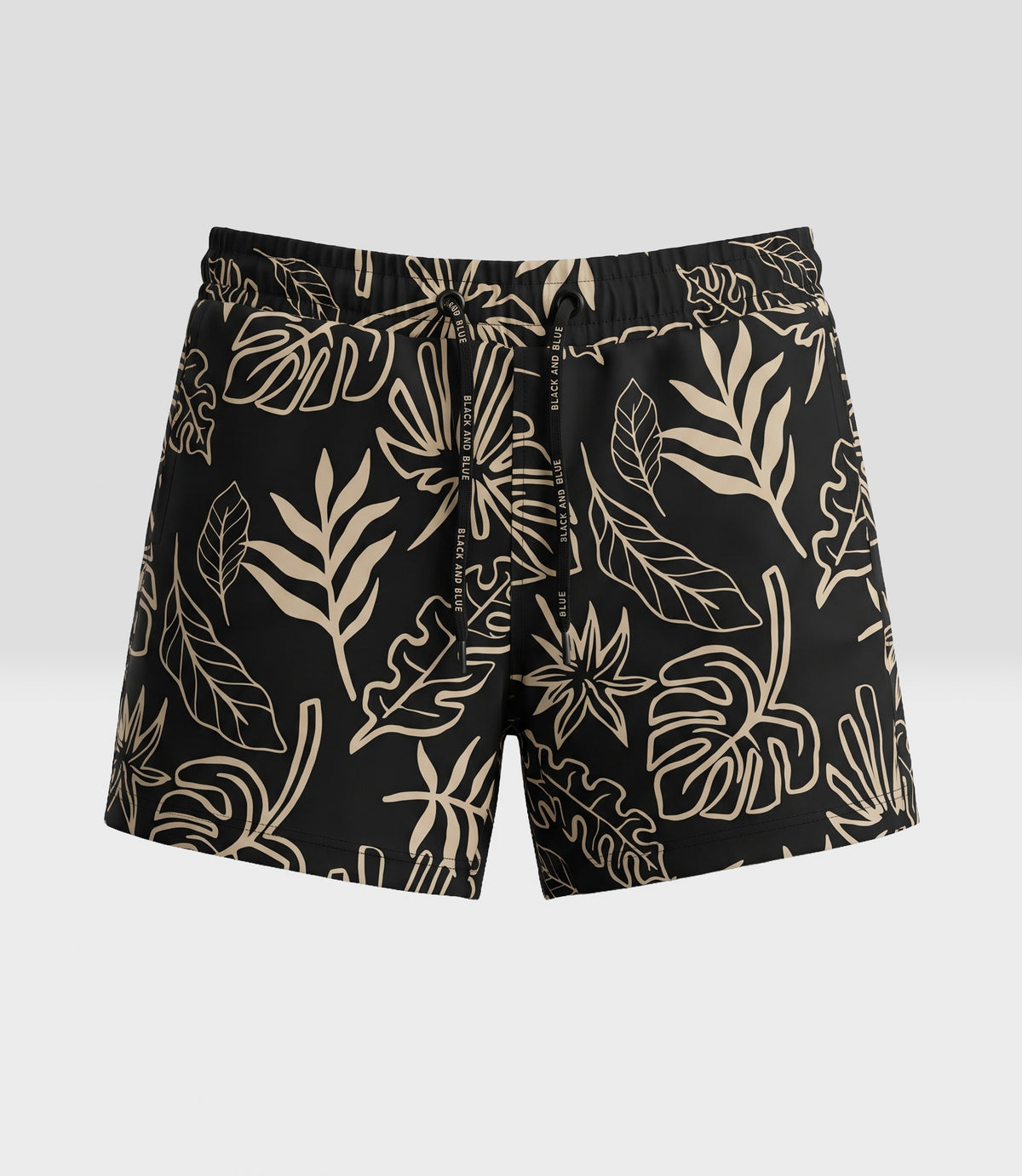 Traje de baño niño short 4 años / Negro