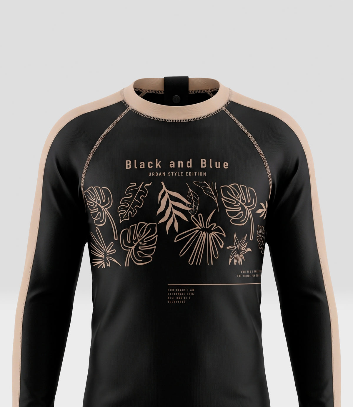 Traje de baño niño polera 2 años / Negro