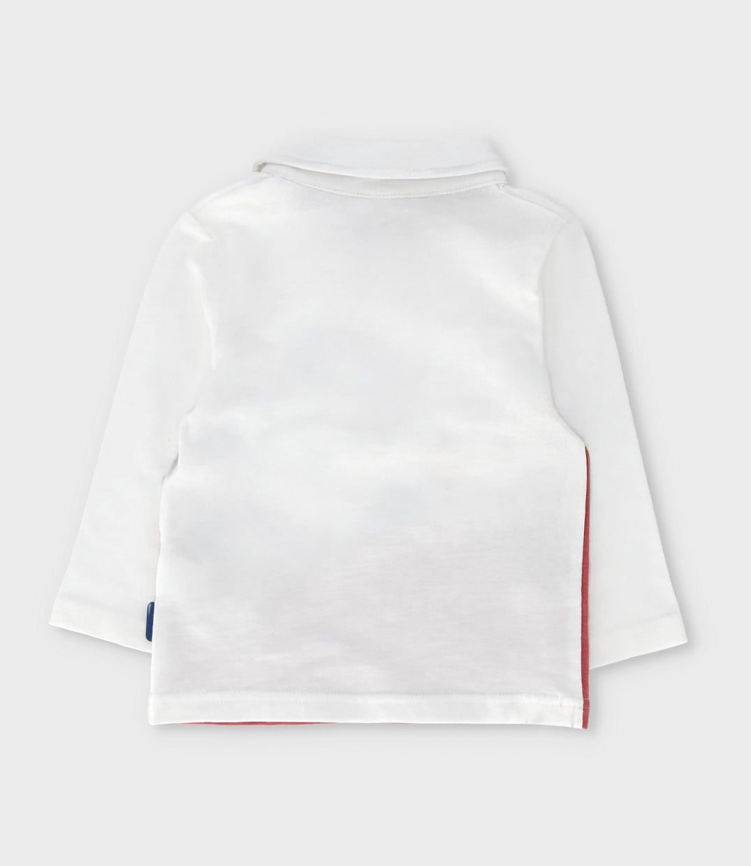 Polera bebé niño con hojas 3 meses / Blanco