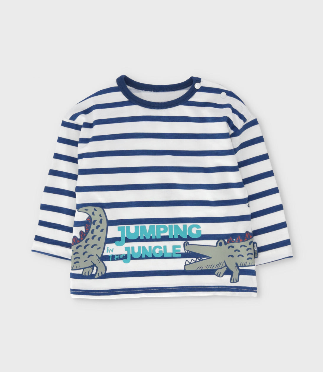 Polera bebé niño con bolsillo 3 meses / Azul Marino